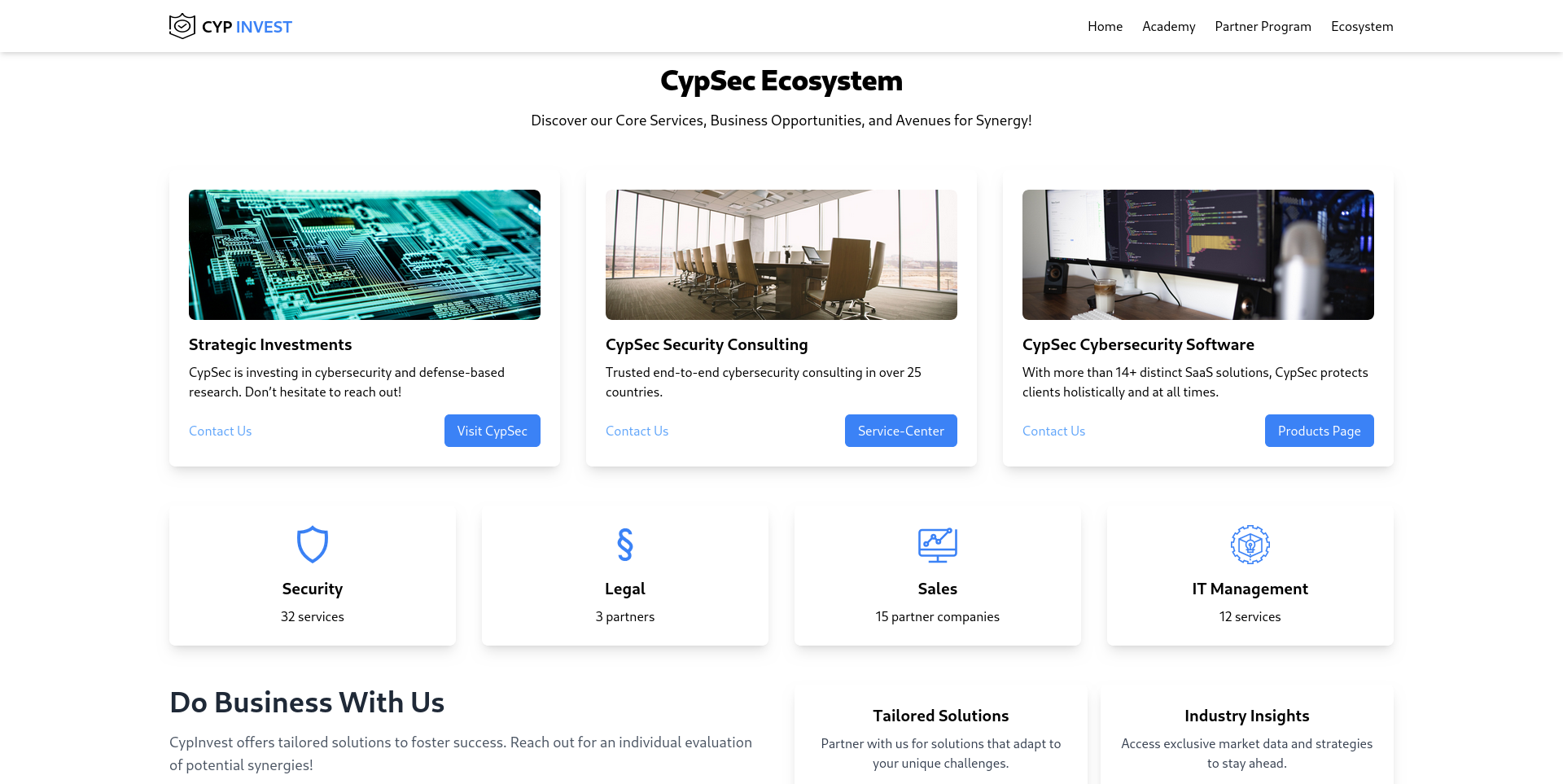 CypInvest Screenshot